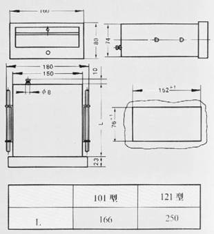 ����Ĥ�Љ��������γߴ�